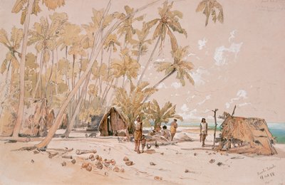 أبحرت الفرقاطة النمساوية نوفارا حول العالم في 1857-1859 ... بواسطة جوزيف سيليني