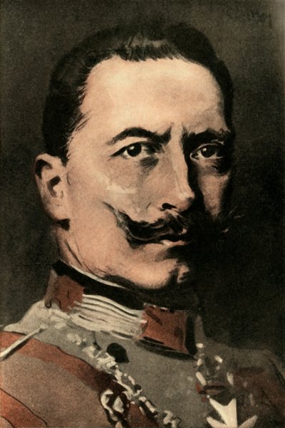 وليام الثاني ، الإمبراطور الألماني ، 1910. بواسطة جوزيف سيمبسون