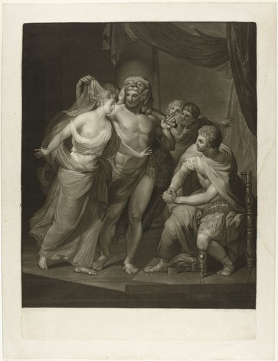 هرقل يعيد Alcestis من العالم السفلي بواسطة جوزيف شبيجل