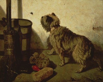 الكلب والذبابة 1856 بواسطة Joseph Stevens