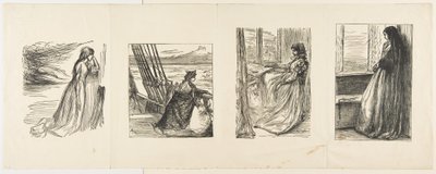صندوق الإغاثة في لانكشاير ، ابنة الرائد ، الصباح قبل مذبحة القديس ... ، 1862 بواسطة جوزيف سوين