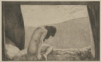 Forsaken ، حوالي 1913 (نقش) بواسطة جوزيف أول