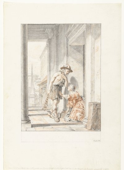 عطارد وأغلوروس بواسطة Joseph de Bray