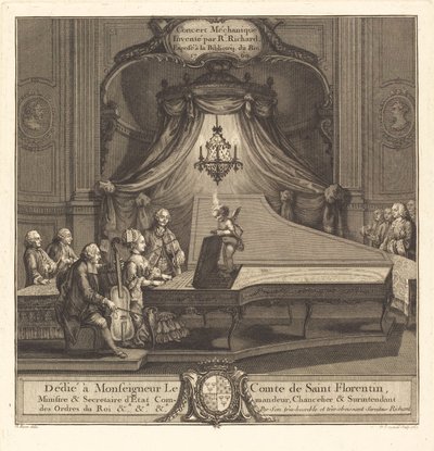 الحفلة الميكانيكية بواسطة جوزيف دي لونجويل بعد تشارلز آيزن