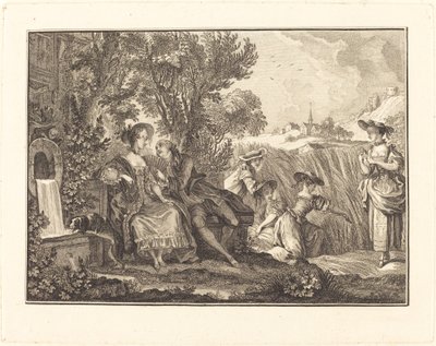 صيف بواسطة Joseph de Longueil after Charles Eisen