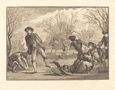 شتاء بواسطة Joseph de Longueil after Charles Eisen