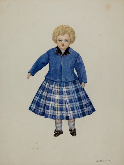 دمية - ليزلي سيمبسون ، ج. 1937 بواسطة إديث تاونر