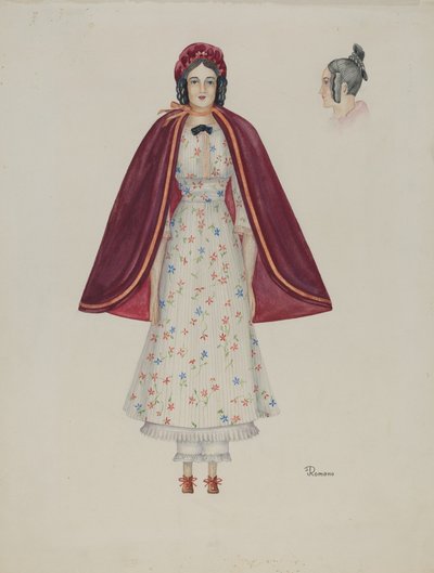 دمية - نارسيسا سافري ، ج. 1937. بواسطة جوزفين سي رومانو