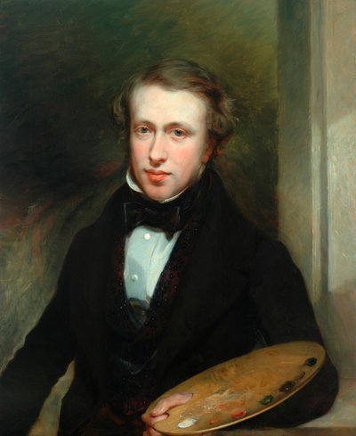 بورتريه ذاتي 1839 بواسطة Joshua Horner