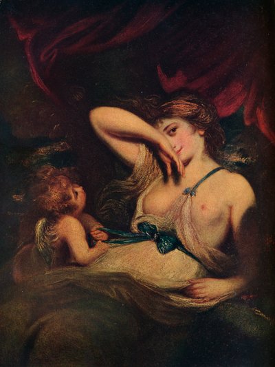 حورية وكيوبيد: الأفعى في العشب ، 1784 ، 1914 بواسطة جوشوا رينولدز