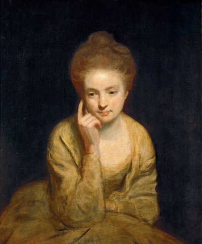 الكلاسيكية الجديدة: دراسة صورة لسيدة شابة بار رينولدز ، السير جوشوا (1732-1792) بواسطة جوشوا رينولدز