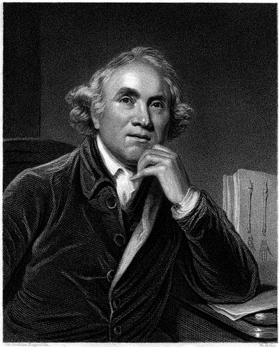 صورة لجون هانتر ، نقشها ويليام هول ، 1830s بواسطة جوشوا رينولدز