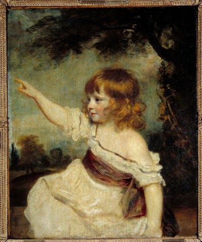 صورة سيد هير (؟ -1842) ابنة الكاتب فرانسيس هير نايلور (1753-1815) لوحة لجوشوا رينولدز (1723-1792) القرن الثامن عشر صن. 0،77 × 0،63 م بواسطة جوشوا رينولدز