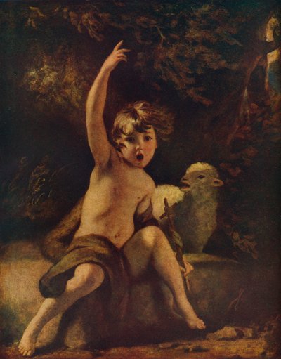 سانت جون في البرية ، c1776 بواسطة جوشوا رينولدز