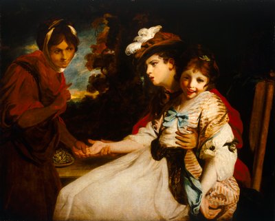 The Gypsy Fortune Teller ، c.1781 (زيت على قماش) بواسطة جوشوا رينولدز