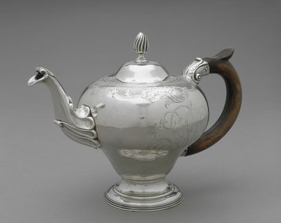 إبريق شاي ، 1755-75 (فضي) بواسطة جوشوا ريتشاردسون