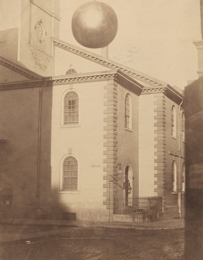 كنيسة براتل سكوير ، 1850. بواسطة جوشيا جونسون هاوز