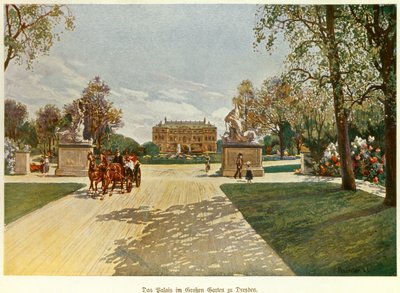 قلعة في دريسدن بواسطة 