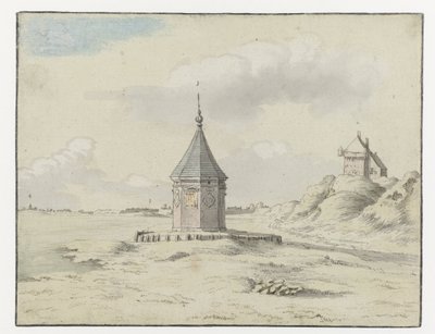 منظر ل Stadsfontein ("City Fountain") ، Bergen op Zoom بواسطة جوشوا دي غراف (ربما)
