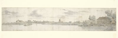 إطلالة بانورامية على Kasteel Ooij و Tollhouse ، North Brabant بواسطة جوشوا دي جريف