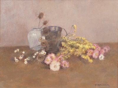 زهور الحياة الساكنة (لوحة) بواسطة جويس هادون