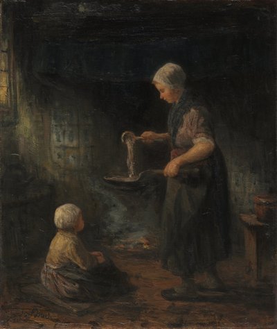 الفطائر، ج. 1875 (زيت على قماش) بواسطة جوزيف (1824-1911) من إسرائيل