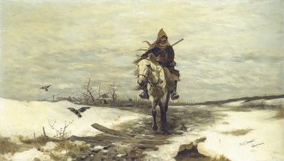 الصياد الوحيد ، 1881 بواسطة جوزيف برانت