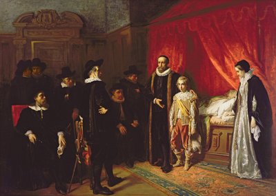 وفاة وليام الصامت (1533-1584) Stadholder في هولندا بواسطة جوزيف إسرائيل