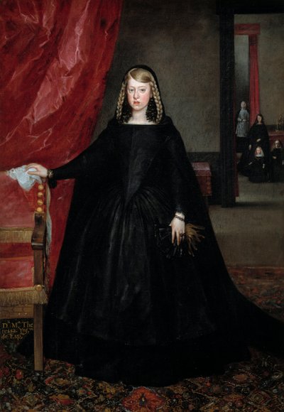 مارغريت تيريز دوتريش (مارغريت تيريز داتريش) - صورة للإنفانتا مارغريت تيريزا (1651-1673) بقلم خوان باوتيستا مارتينيز ديل مازو بواسطة خوان باوتيستا مارتينيز ديل مازو