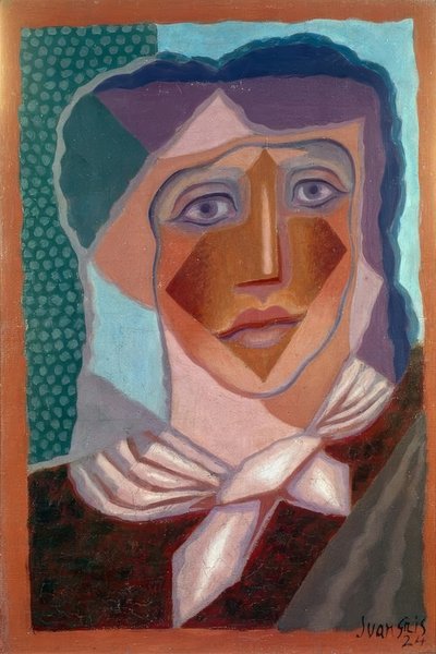 خوان جريس ، امرأة مع وشاح ، 1924 بواسطة خوان جريس