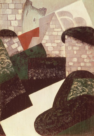 المناظر الطبيعية في Loches ، 1916 (لوحة) بواسطة Juan Gris