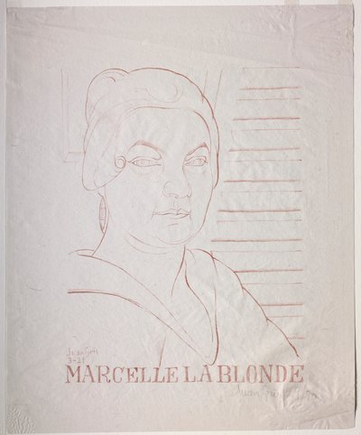 مارسيل الشقراء بواسطة Juan Gris