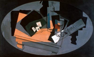 أوراق اللعب والسيفون 1916. بواسطة خوان جريس