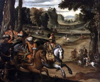 الأسد هانت بواسطة Juan de la Corte