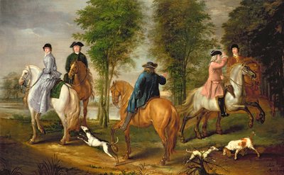 Family Hunting Party بواسطة جوديث لويس