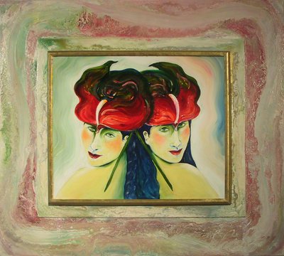 أنثوريوم الثاني-توأمان- بواسطة 