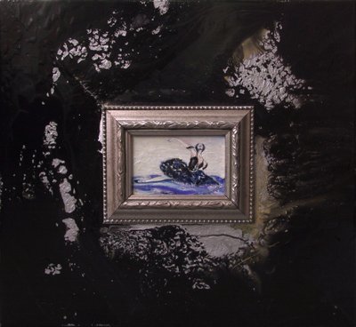 راقصة الباليه الأولى - البجعة - (نوير) بواسطة 