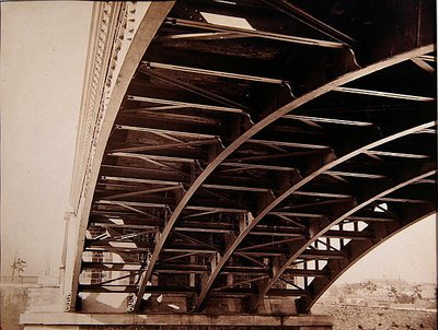 جسر في دوردوني ، حوالي عام 1864 (طباعة زلالية من الكولوديون الرطب السلبي) بواسطة جول الفونس تيربيرو