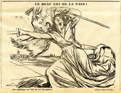 صريح ، ساخر في أبيض وأسود بواسطة جول هابيل فافر