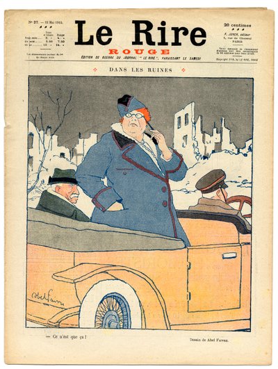 Cover of “” The Red Laughter””, Satirical in Colors بواسطة جول هابيل فافر
