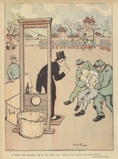 رسم توضيحي لـ Le Rire بواسطة Jules Abel Faivre