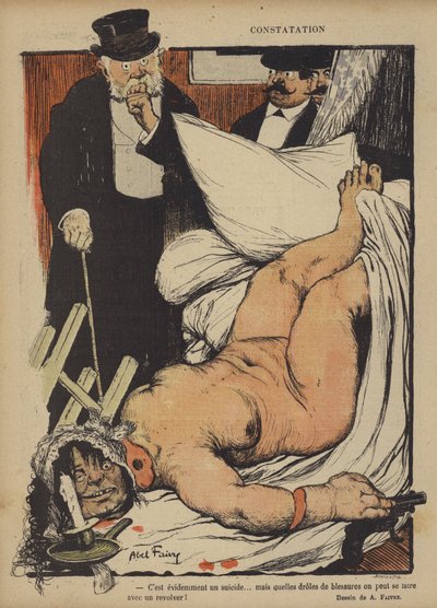 رسم توضيحي لـ Le Rire بواسطة جول هابيل فافر