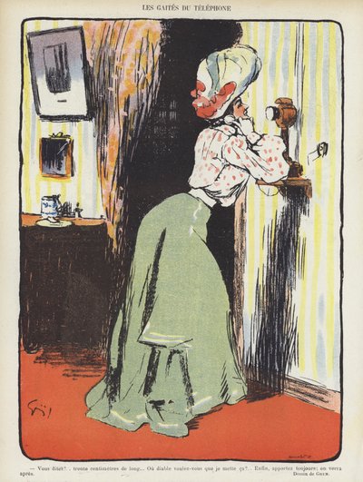رسم توضيحي لـ Le Rire بواسطة Jules Alexandre Gruen or Grun