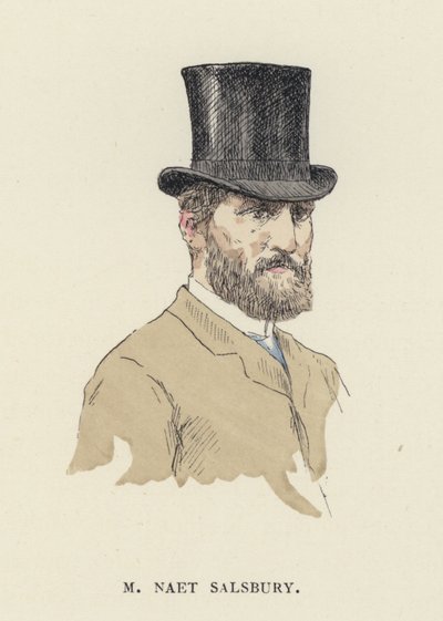 M Naet Salsbury (لون ليثو) بواسطة جول أرسين (بعد) غارنييه