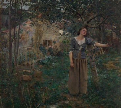 جان دارك ، 1879. بواسطة Jules Bastien Lepage