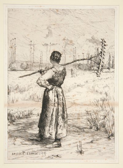Retour des champs (العودة من الحقول) بواسطة Jules Bastien-Lepage