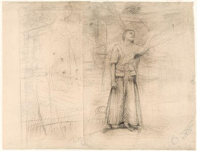 دراسة ل بواسطة Jules Bastien-Lepage