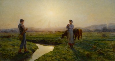 في الصباح ، 1883. بواسطة جول بريتون