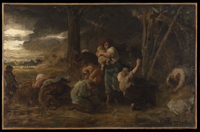 برق، حوالي عام 1865 (زيت على قماش) بواسطة جول بريتون