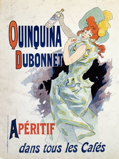 ملصق إعلاني لـ Quinquina Dubonnet - بواسطة Jules Cheret بواسطة جول تشيريت